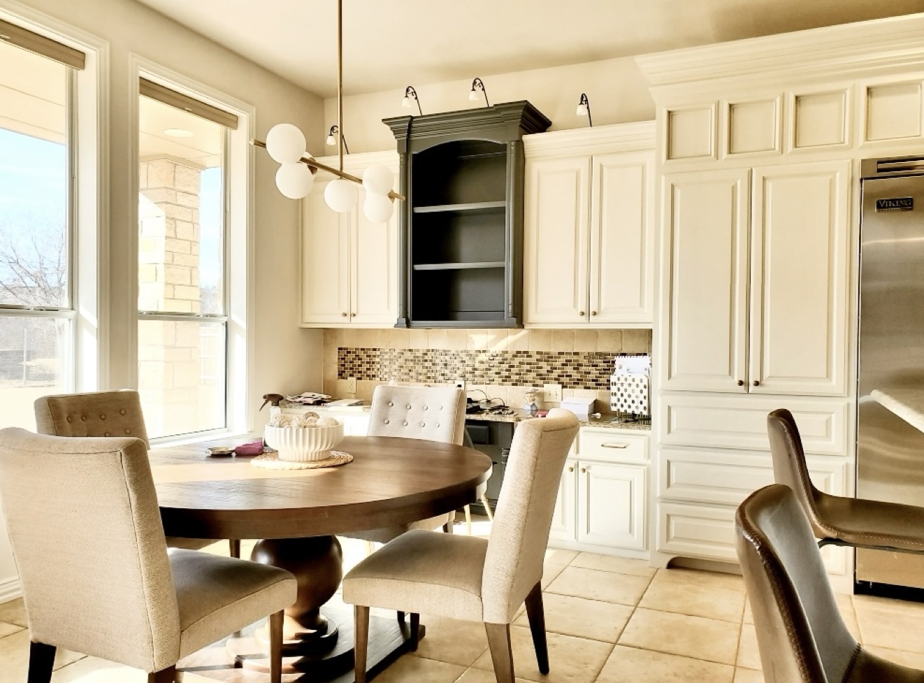 Top Coat Painting cabinet refinishing project
